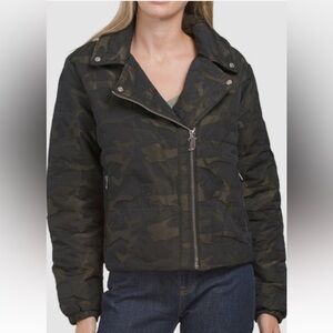 Juicy Couture Black and Green Bomber Jacket